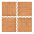 Piso Goma Eva Encastrable X4uni Simil Madera 60 X 60 Cm Variante Diseño Madera