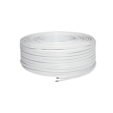 Cable Gemelo 2 mm Blanco