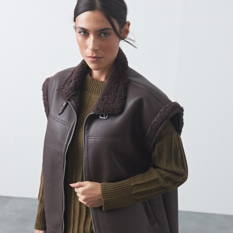 CHALECO AMPARO Chocolate