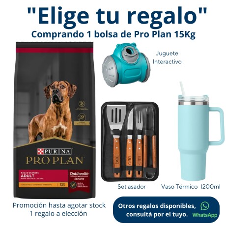 PRO PLAN ADULTO PERRO GRANDE 15KG Pro Plan Adulto Perro Grande 15kg