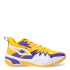 Championes de Hombre Puma Genetics Basketball Amarillo - Violeta - Blanco