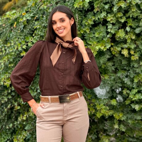 Blusa Retro Choco