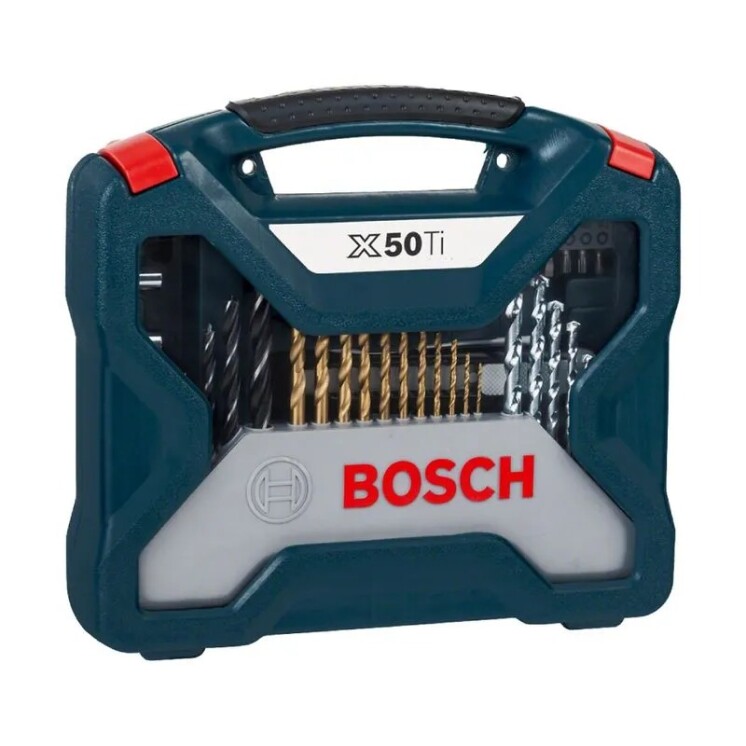 Set Puntas y Brocas en Titanio Bosch X-Line 50 unidades Set Puntas y Brocas en Titanio Bosch X-Line 50 unidades