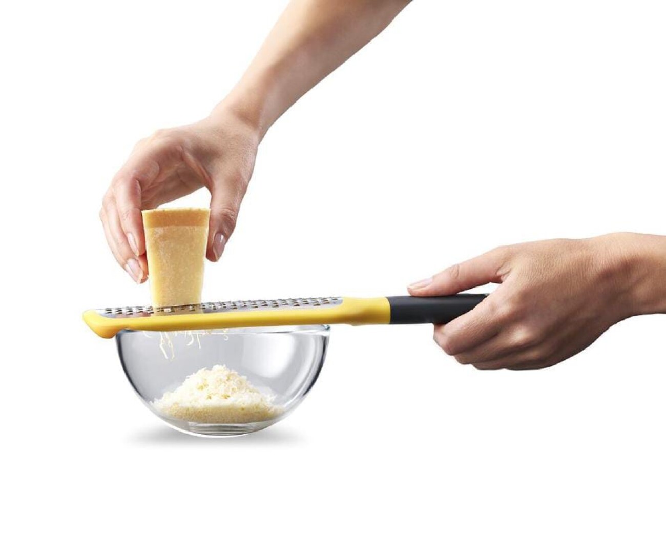 Rallador GripGrater™ grueso tipo pala (amarillo) Rallador GripGrater™ grueso tipo pala (amarillo)