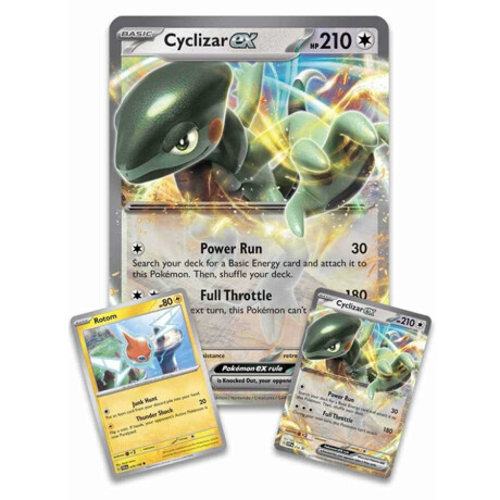 Pokémon TCG: Cyclizar EX Box [Ingles] Pokémon TCG: Cyclizar EX Box [Ingles]