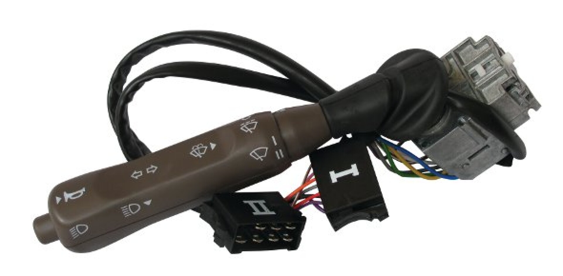 LLAVE BAJO VOLANTE MERCEDES BENZ LUCES BOCINA L.PARAB. MARRON CAMION BUS 88-. MARILIA 