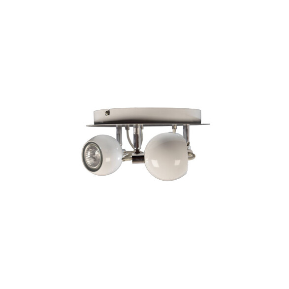 Spots móviles IRON blanco base redonda 3xGU10 50W AI1034