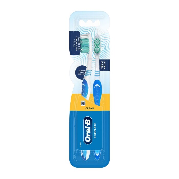 ORAL-B CEPILLO COMPLETE 2 X 1 MEDIA PACK única