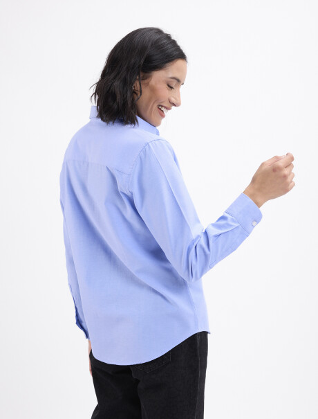 Camisa oxford Lia azul