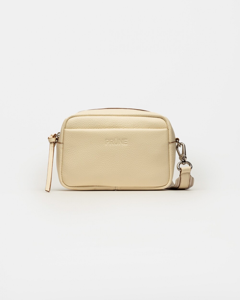 Bandolera Haze en cuero graneado Cotton
