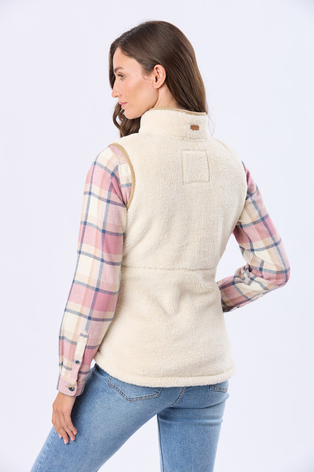 CHALECO SHERPA SUAVE Natural