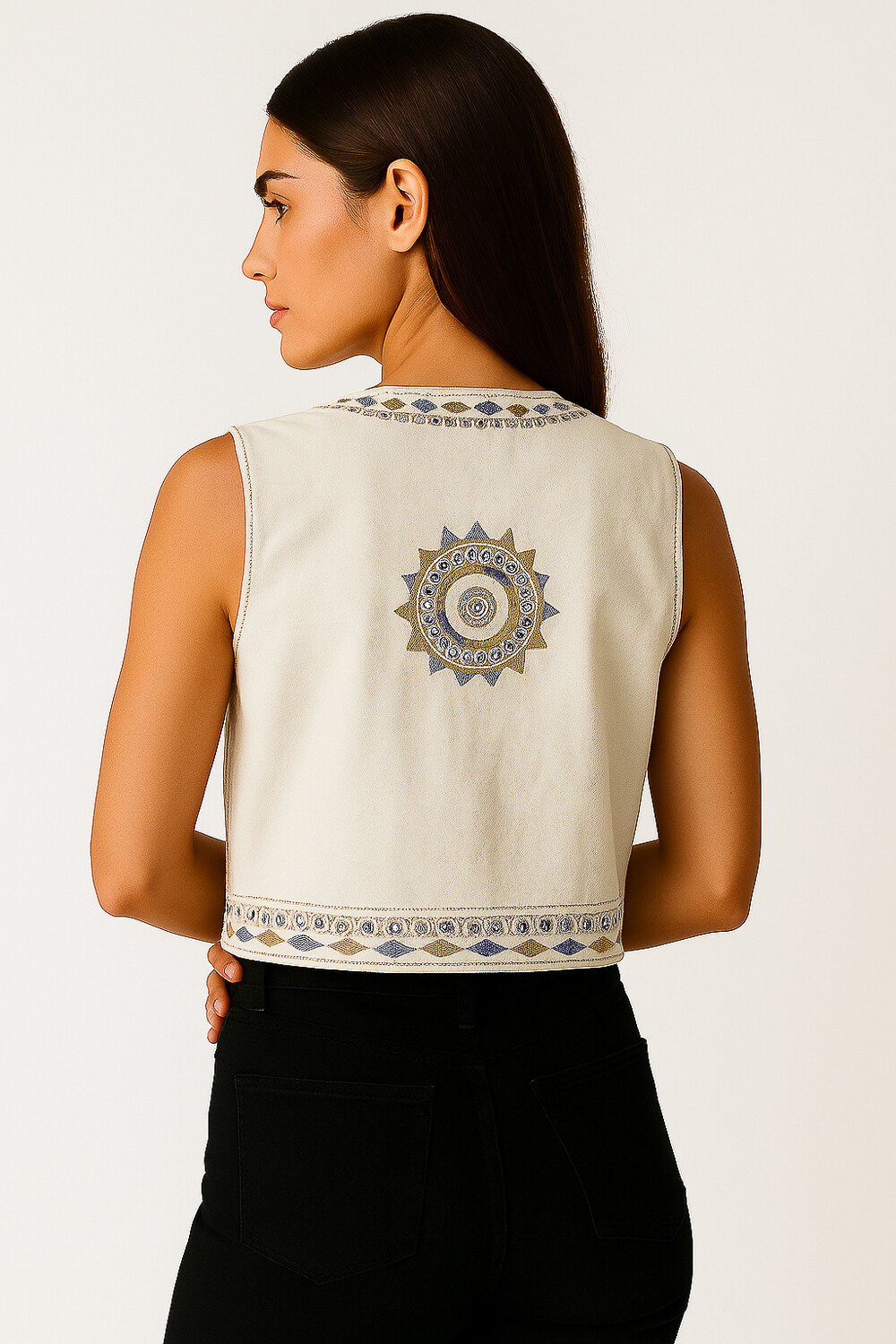 Chaleco Faure Estampado 1