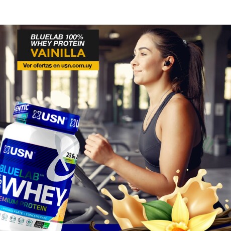 Whey Protein 2kg USN Blue Lab 100% Vainilla