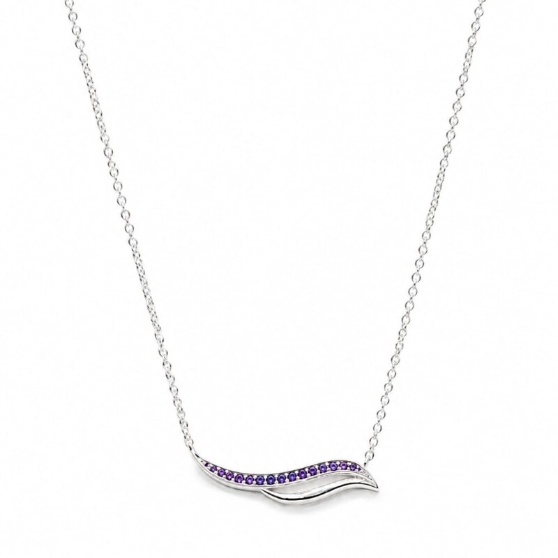 Conjunto cadena y colgante con Amatistas Conjunto cadena y colgante con Amatistas