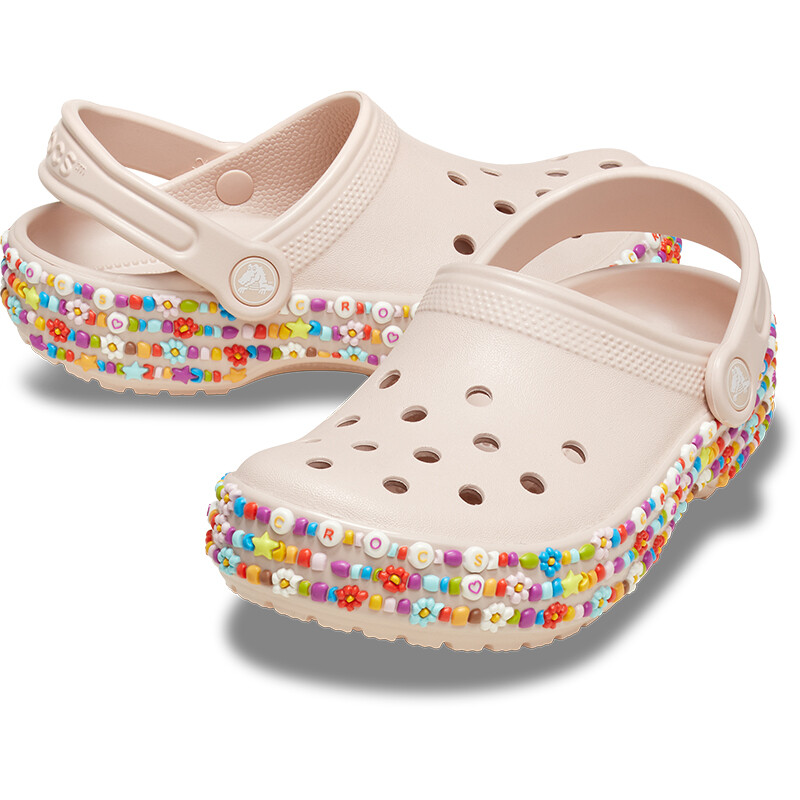 Crocs Classic Beaded Band Rosa