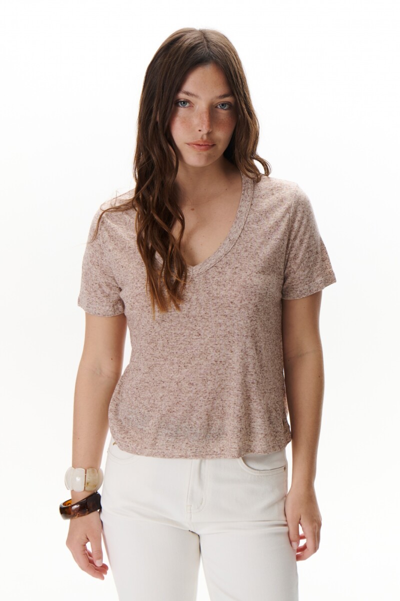 REMERA QUINTO MARRON