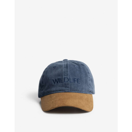 Gorra Denim Combinada Combinacion Bicolor