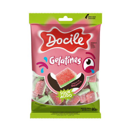 Gelatina Docile 80 grs Sandia Acida