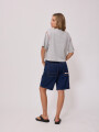 T-SHIRT RUTSU RUSTY Gris Melange