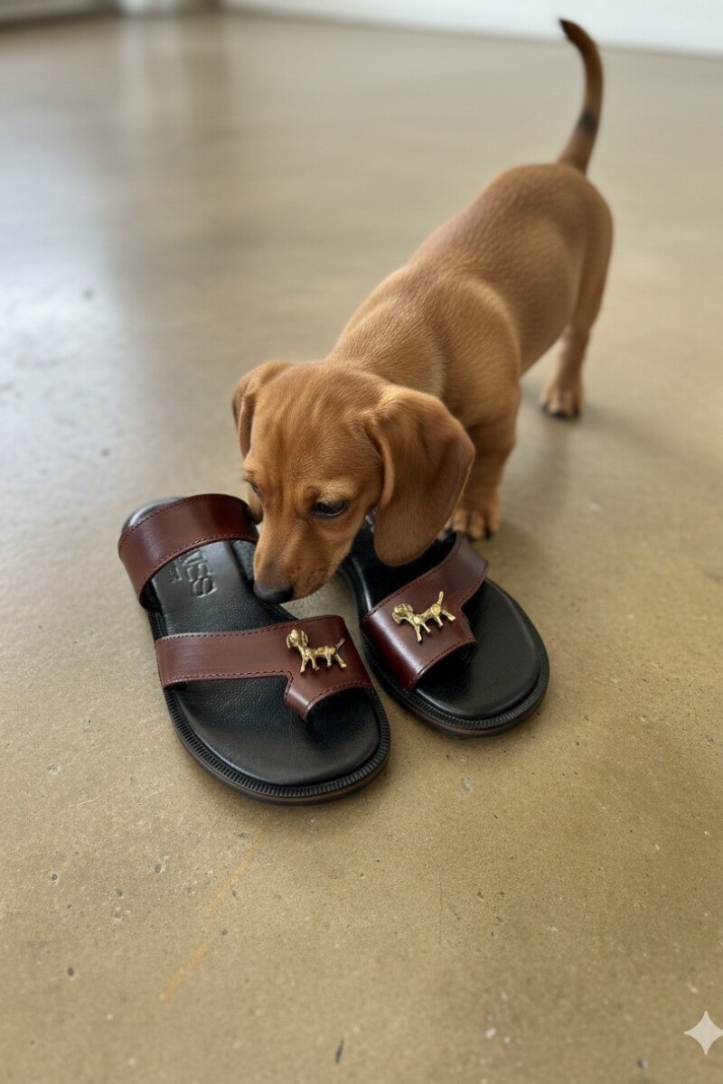 Doggie Sandals Chocolate
