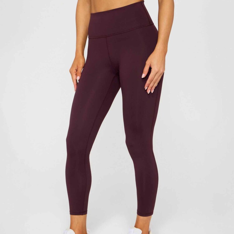 Leggings Define PowerHold High-Waisted 7/8 Mujer Oxblood