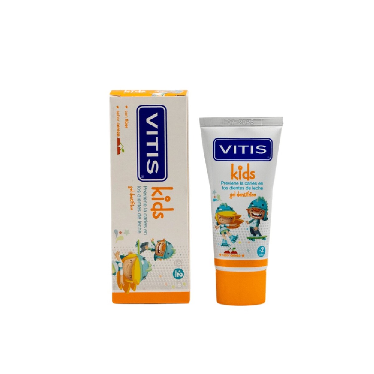 Pasta De Dientes Vitis Kids Gel 50 Ml. 