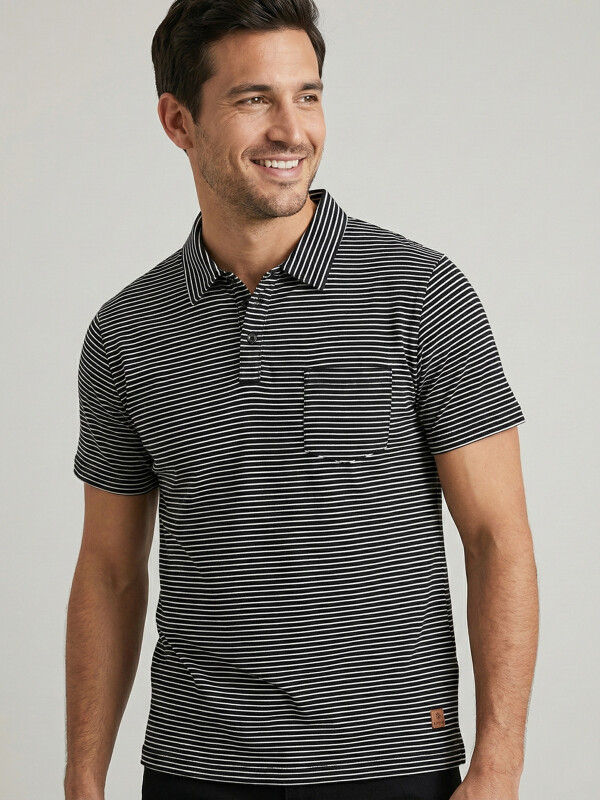REMERA POLO ROATAN - BLACK REMERA POLO ROATAN - BLACK