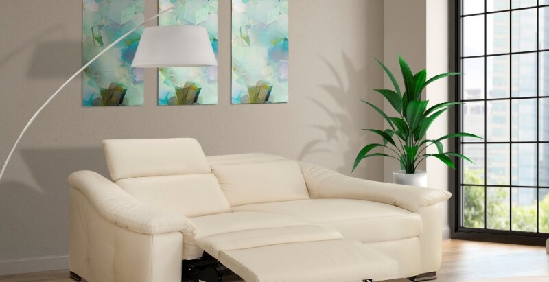 Integrar el cuero con los muebles del hogar