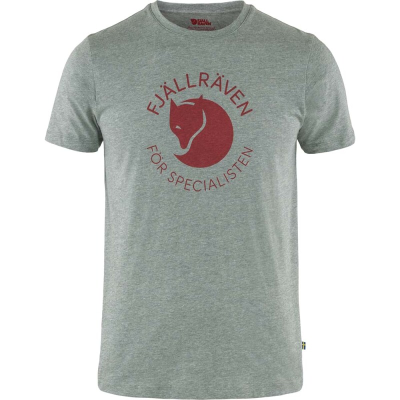Polo Fjallraven Fox T-shirt M Hombre Grey Melange