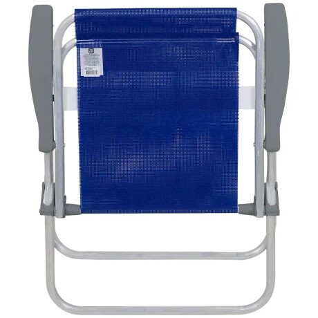 Silla Alta Bel Aluminio Lazy Poliéster De Pvc AZUL