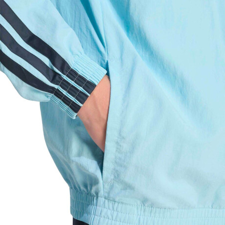 Campera Adidas de Hombre Celeste