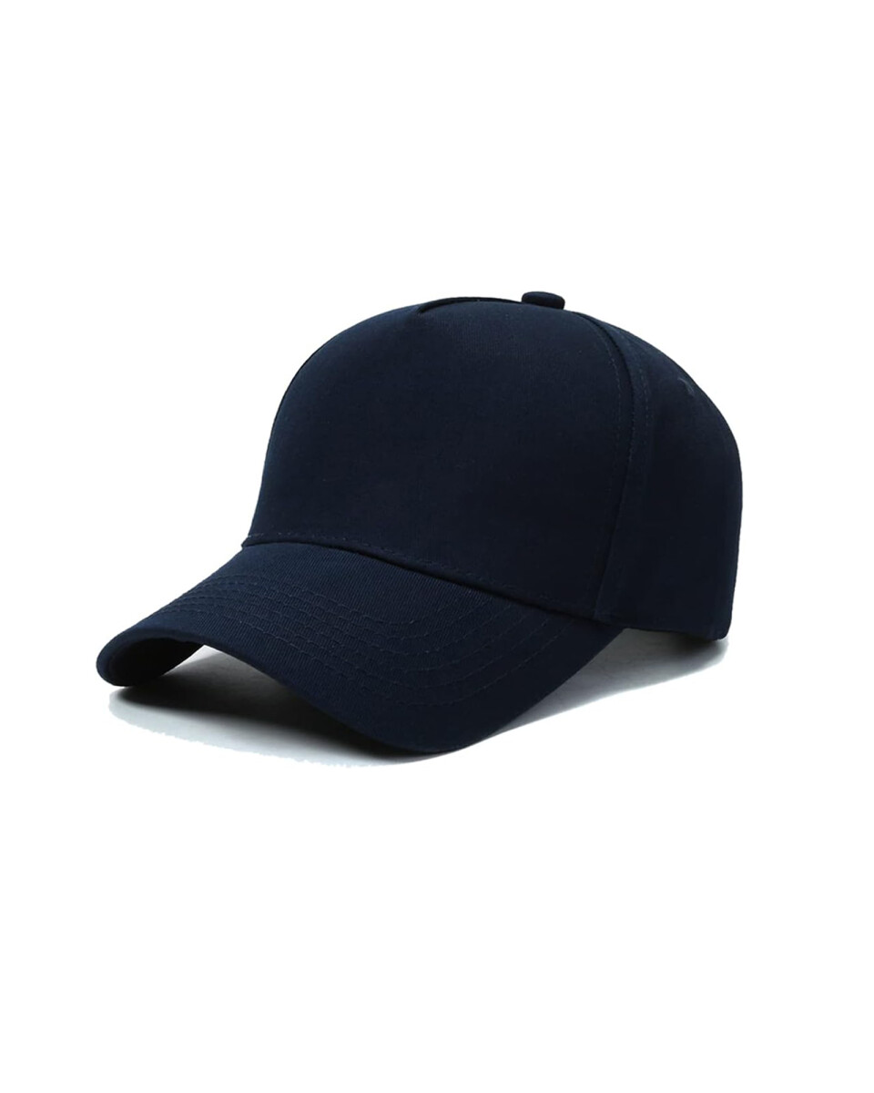 Gorro visera broche - Azul Marino 
