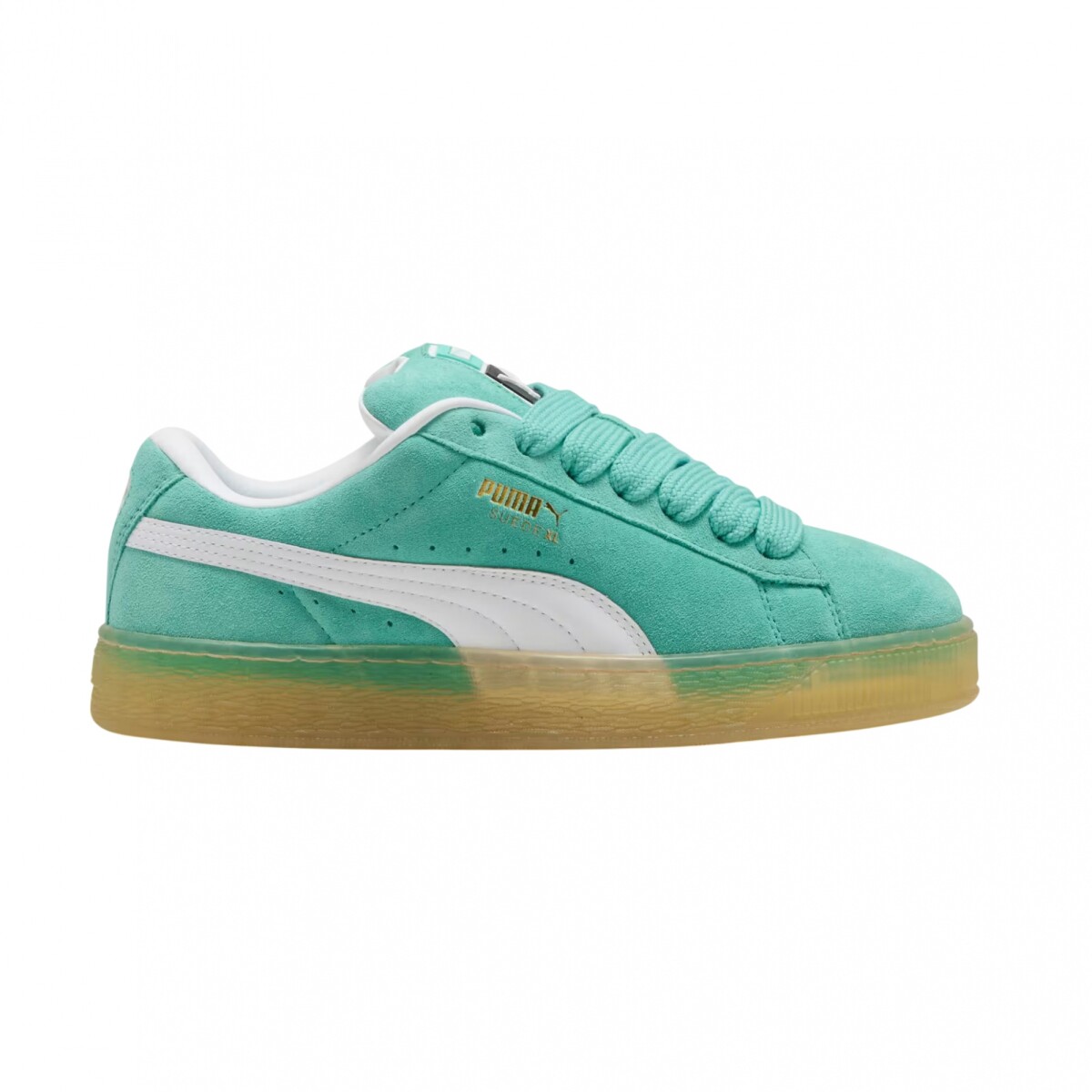 Championes Puma Suede XL - Turquoise/white 