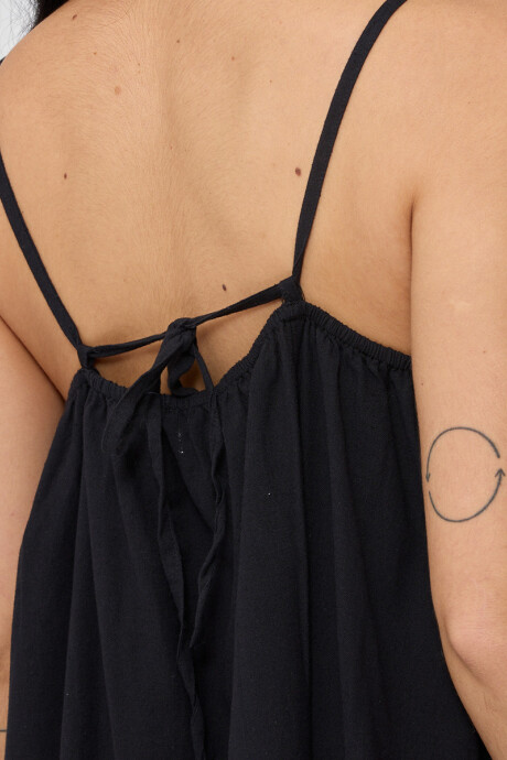 VESTIDO CORTO SOLENE RUSTY Negro