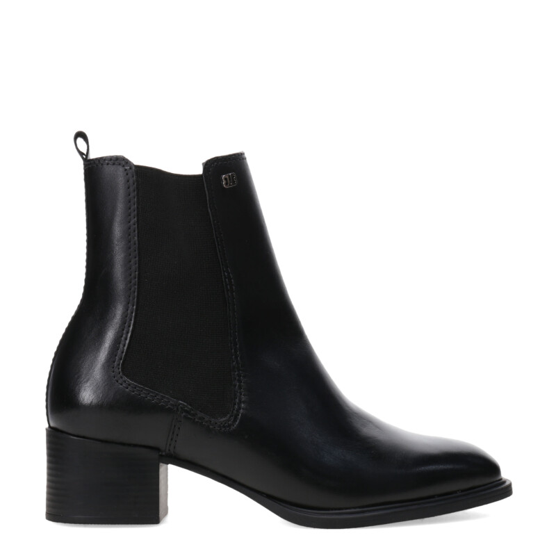 Botas de Mujer Bottero Caña Baja Con Elástico Negro