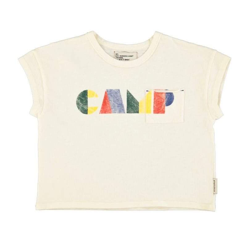 Remera de algodón para niños CAMP Remera de algodón para niños CAMP