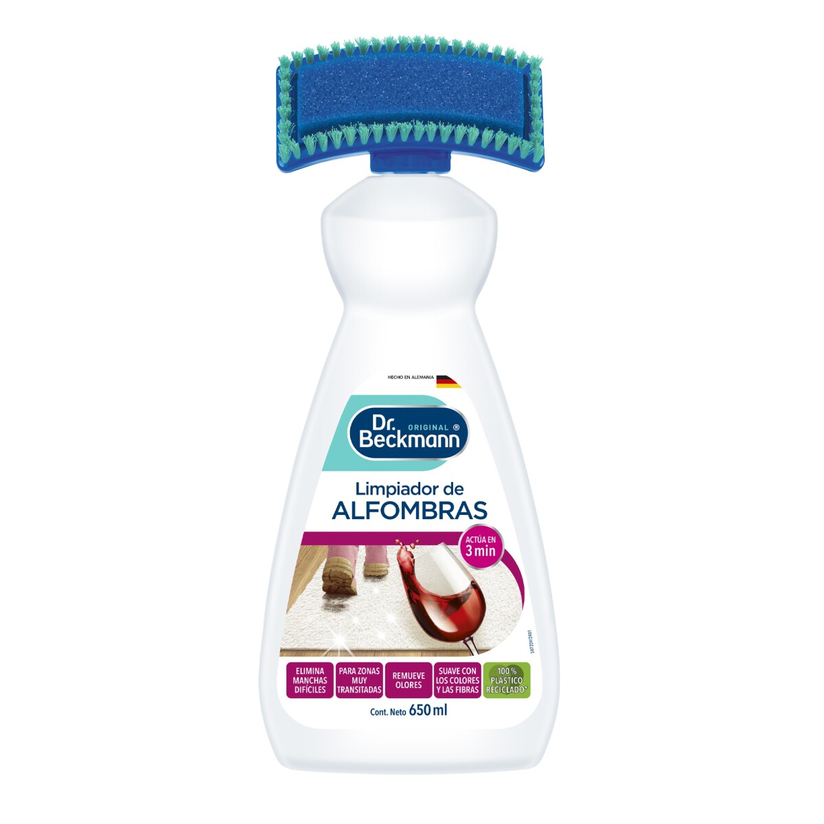 Limpiador De Alfombras Dr. Beckmann 650 Ml. 