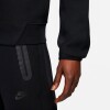 Abrigo Nike Tech Fleece Media larga de Hombre Negro