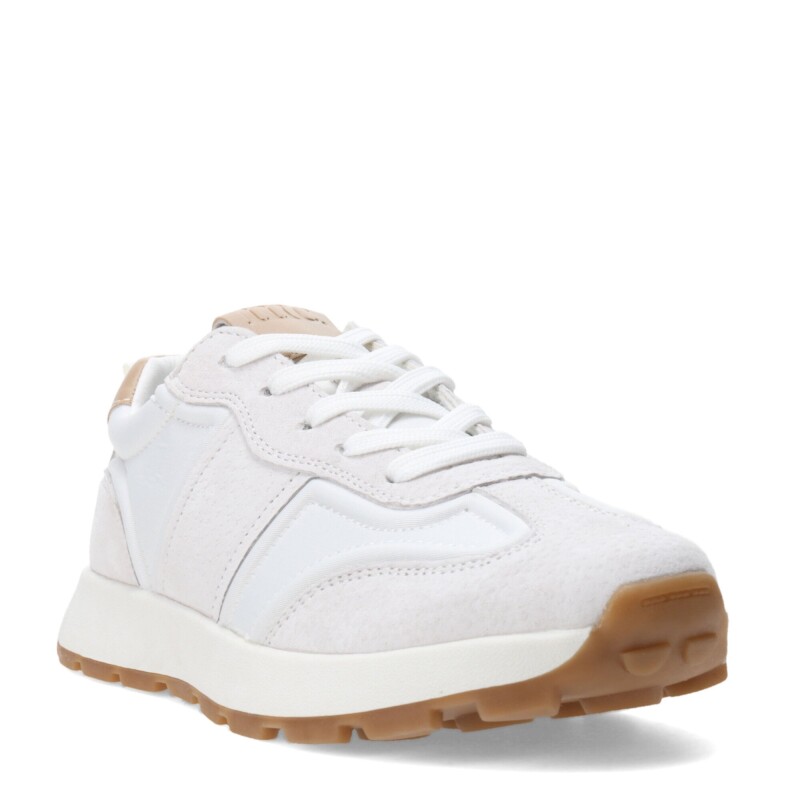 Championes de Mujer Miss Carol URTI Beige - Blanco