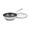 Sartén profunda c/tapa híbrida de acero inoxidable con superficie de cerámica Cuisinart FPS22-26DC Sartén profunda c/tapa híbrida de acero inoxidable con superficie de cerámica Cuisinart FPS22-26DC