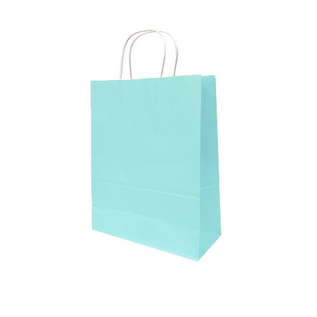 Bolsa con Asa Lisa N° 1 Pack x12 Celeste