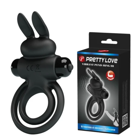 Anillo Peneano Con Vibración Pretty Love Penis Ring III Anillo Peneano Con Vibración Pretty Love Penis Ring III