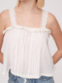 Musculosa Trevelin Marfil / Off White