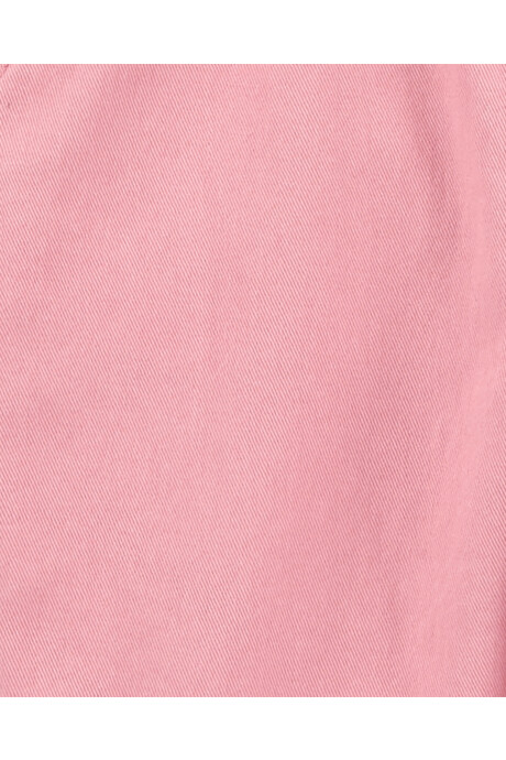 Enterito de sarga, rosado Sin color