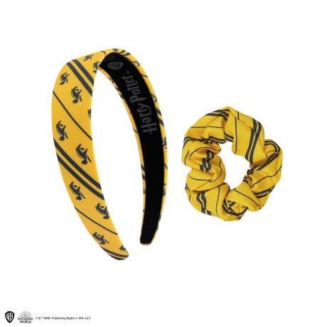 Harry Potter! Accesorios para el cabello scrunchy bow Set of 2 - CLASSIC - Hufflepuff Harry Potter! Accesorios para el cabello scrunchy bow Set of 2 - CLASSIC - Hufflepuff