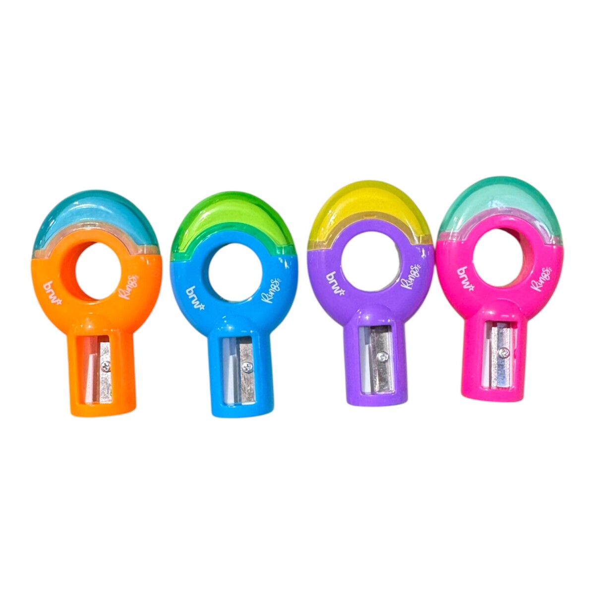 Goma de Borrar Anillo + sacapuntas 