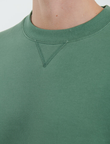 470559 SWEATER HARRY Verde Claro Melange