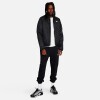 Abrigo Nike Windrunner de Hombre Negro