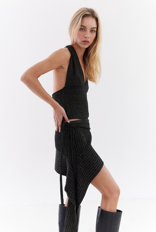 Falda Assi Negro