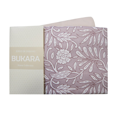 Juego Sábanas 2 plazas Bukara 100% Microfibra 248-1